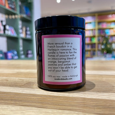 Bodice Ripper Candle by Book Smells