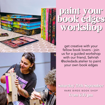 Paint Your Own Book Edge Workshop