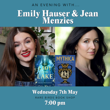 An evening with Emily Hauser and Jean Menzies