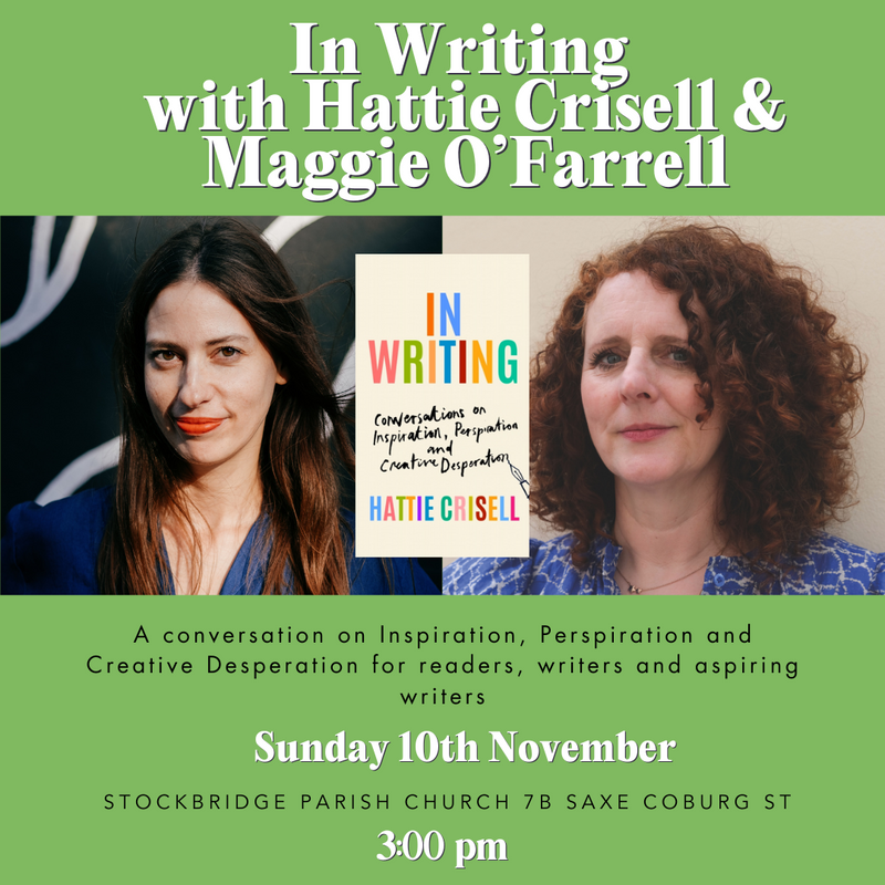 Hattie Crisell in conversation with Maggie O&