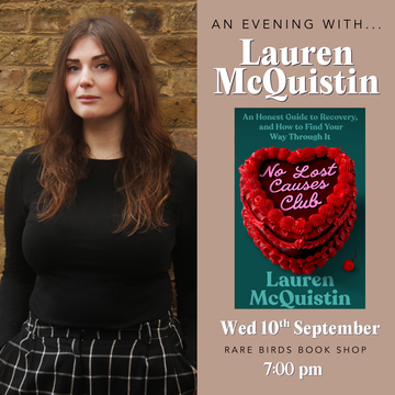 An evening with Lauren McQuistin