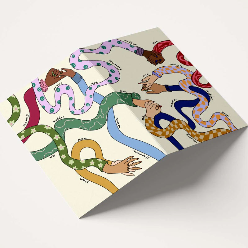 All the mums, mothers day card