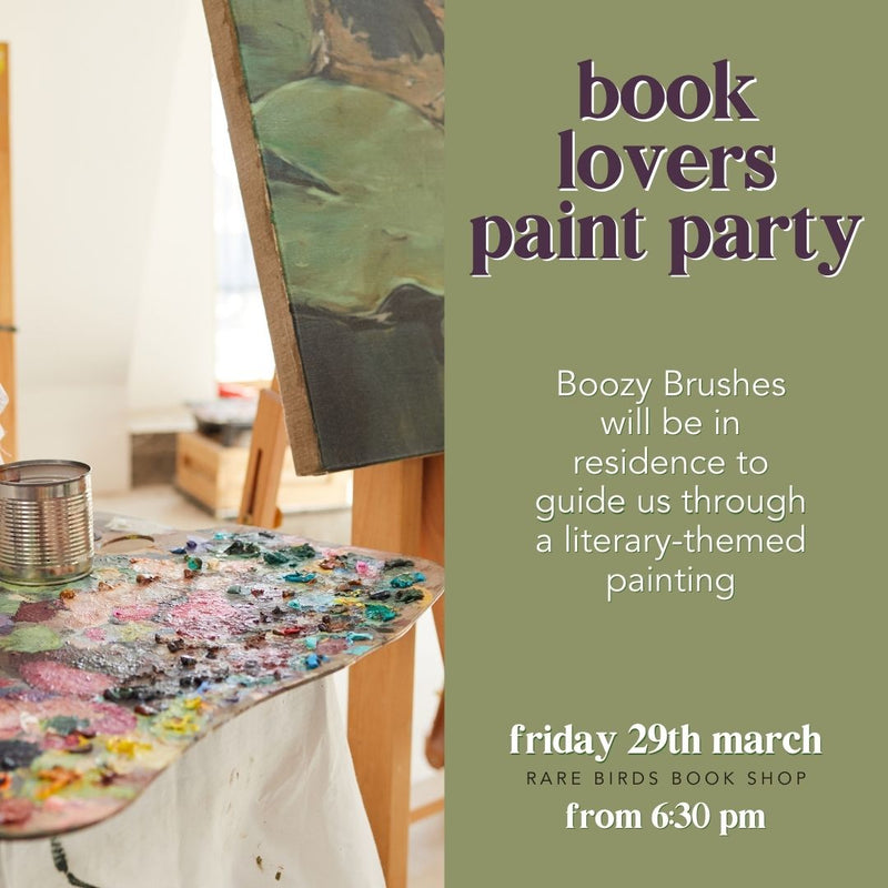 Book Lovers Paint Party