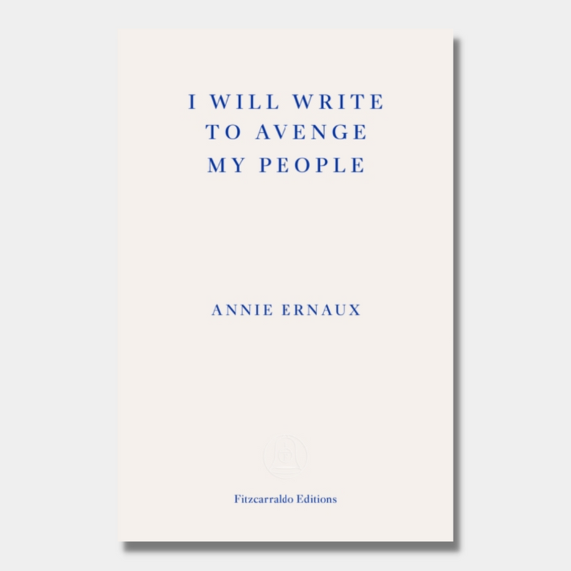 I Will Write To Avenge My People : The Nobel Lecture